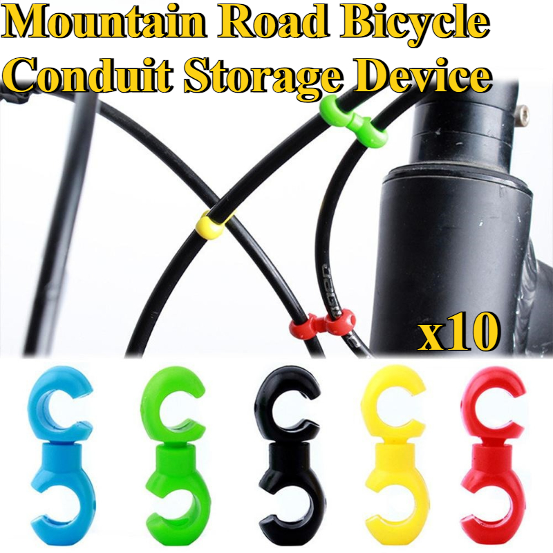 Mountain Biking Kit - Set di 10 Clip in Plastica
