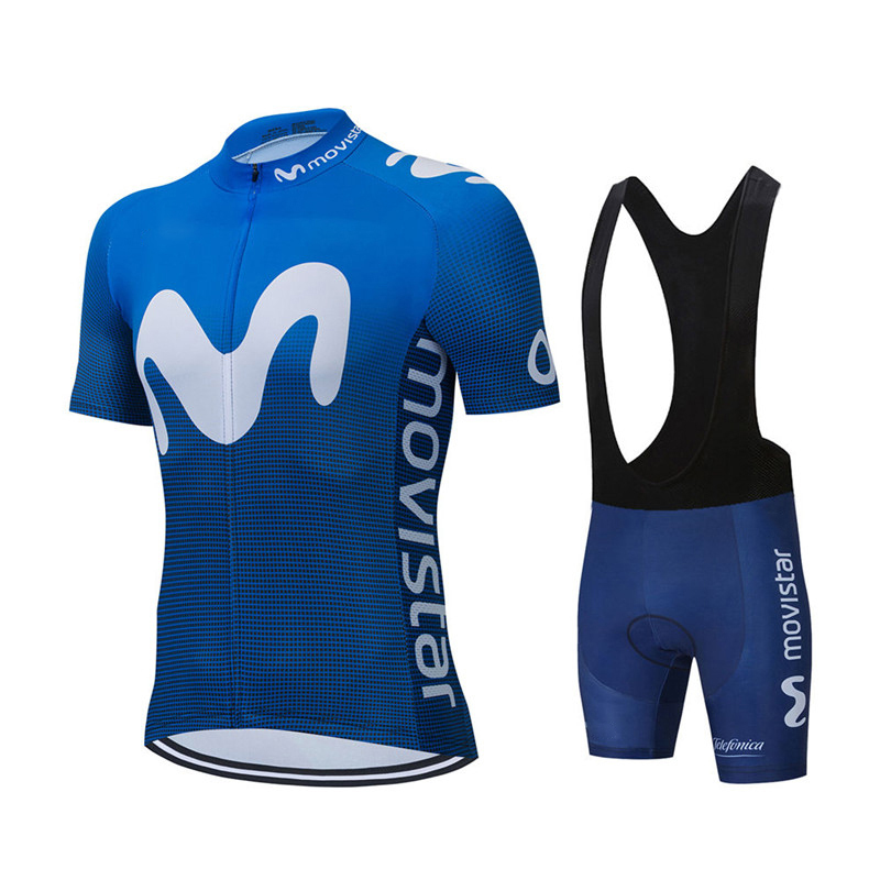 Mountain Biking Pants - Maglia da ciclismo della squadra Movistar