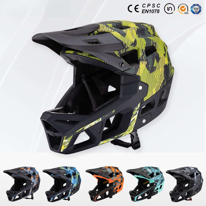Mountain Biking Races - Nuovo Casco Integrale da Mountain Bike