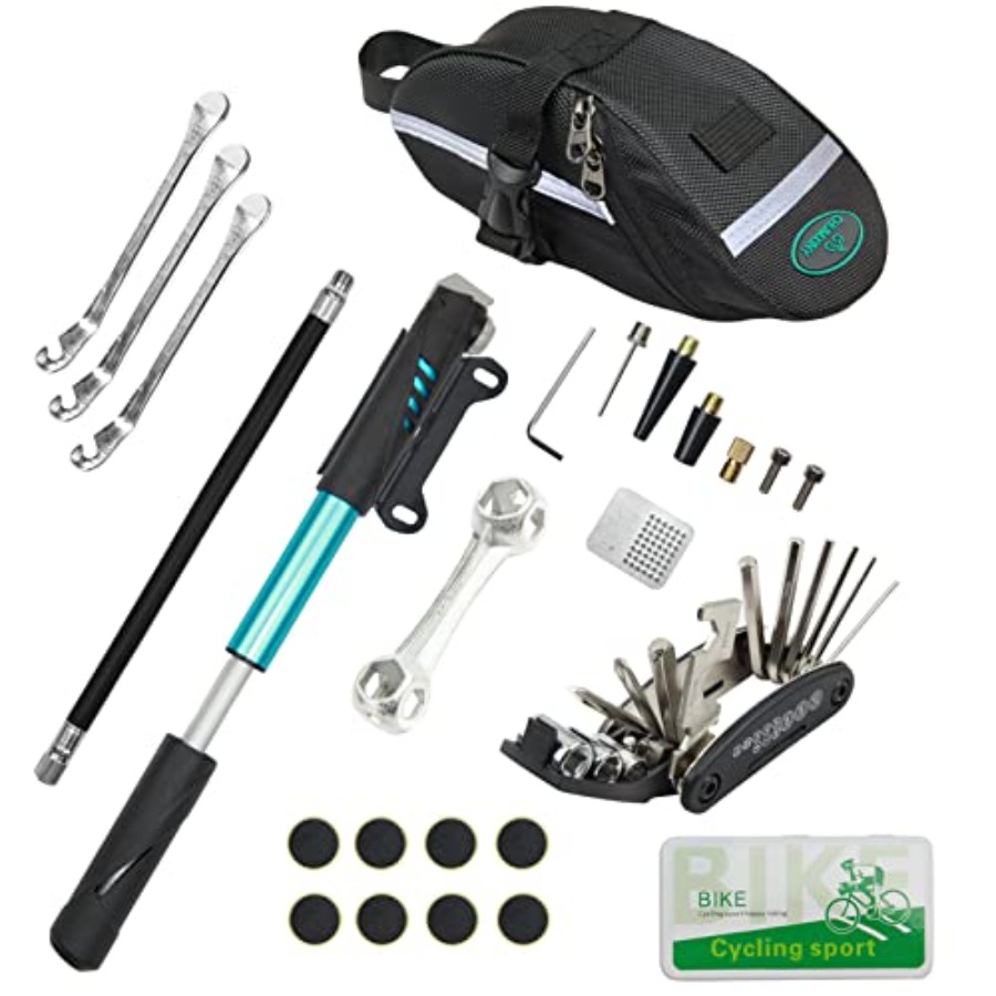 Mountain Biking Kit - Kit di Riparazione Bici con Attrezzo