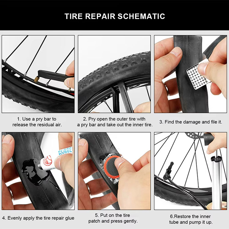 Kit di riparazione pneumatici  - Mountain Biking Kit recensione e prezzo