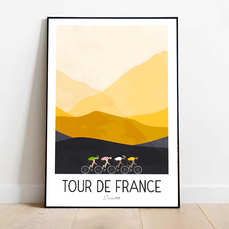 1 pezzo di poster senza cornic - Mountain Biking Races recensione e prezzo