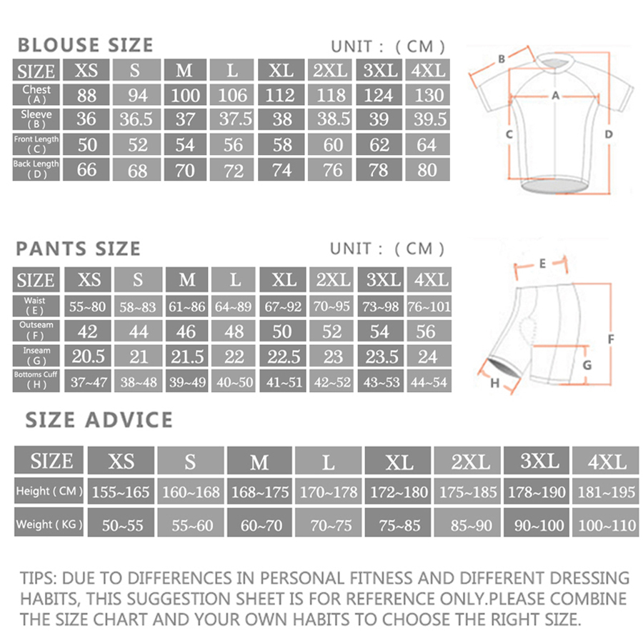 Nuovo Set Maglia Ciclismo Pro  - Mountain Biking New Jersey recensione e prezzo