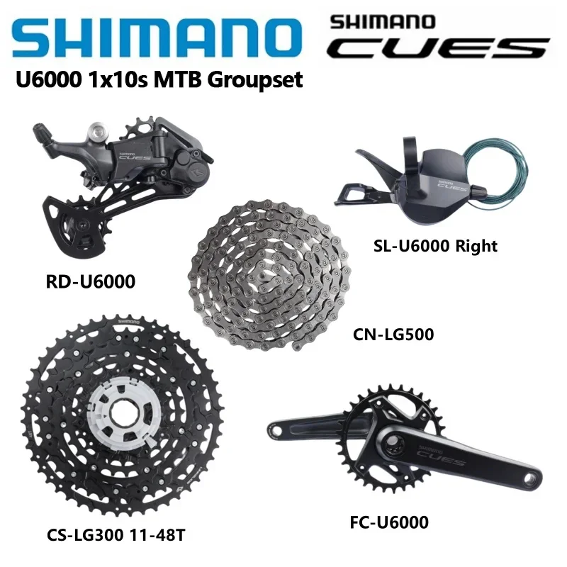 CUES U6000 Set SL-U6000 1x10s  - Mountain Biking Kit recensione e prezzo